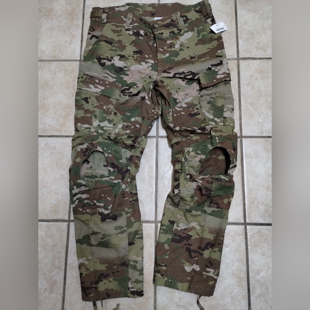 USGI Crye style Gen 1 RFI Army Combat pants LARGE Short Multicam OCP ACP FR